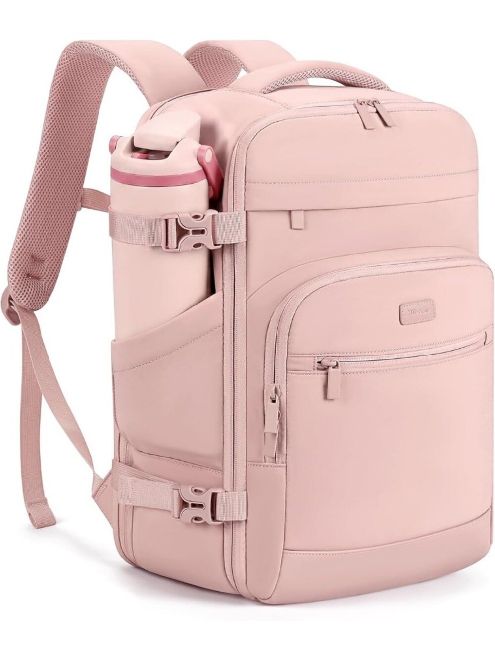 30L Flight Approved Travel Backpack for Women & Men - TSA Carry On, Water Bottle